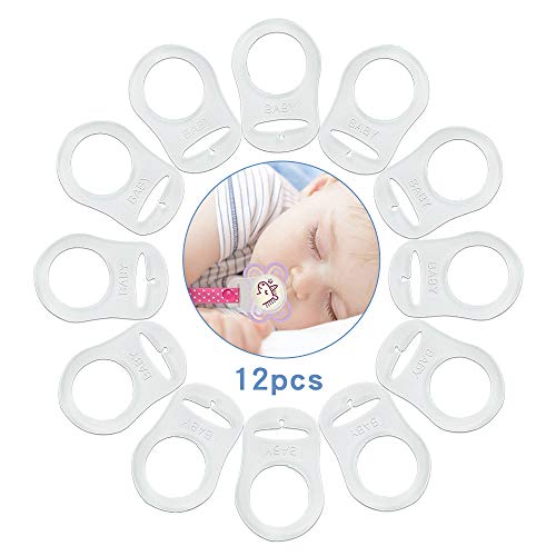 12 Pezzi Adattatore Per Clip Fittizio in silicone Trasparente, Adattatore...