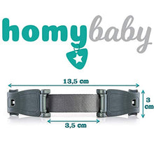 Carica l&#39;immagine nel visualizzatore di Gallery, HOMYBABY Dispositivo di Sicurezza Seggiolino Auto – Fibbia Gancio Single