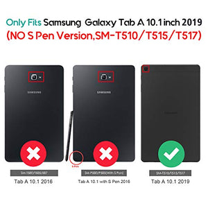ProCase Custodia per Galaxy Tab A 10.1 2019(SM-T510/T515/T517), Cover 2 -Teal