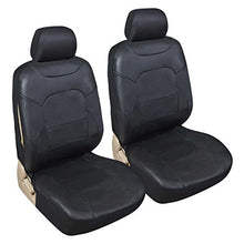 Carica l&#39;immagine nel visualizzatore di Gallery, Upgrade4cars Coprisedili Anteriori Auto Universali B3 Negro - Anteriore - Ilgrandebazar