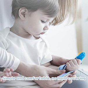 Clip ciuccio dentizione neonati massaggiagengive Dentifricio JRBT-FG - Ilgrandebazar