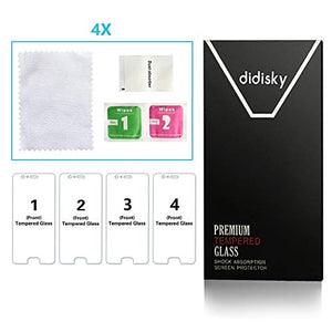Didisky Pellicola Protettiva in Vetro Temperato per Huawei P10，[4 Pezzi]... - Ilgrandebazar