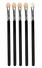 Carica l&#39;immagine nel visualizzatore di Gallery, Lurrose 5pcs ombretto spazzole doppio colore gomma spugna trucco pennelli...