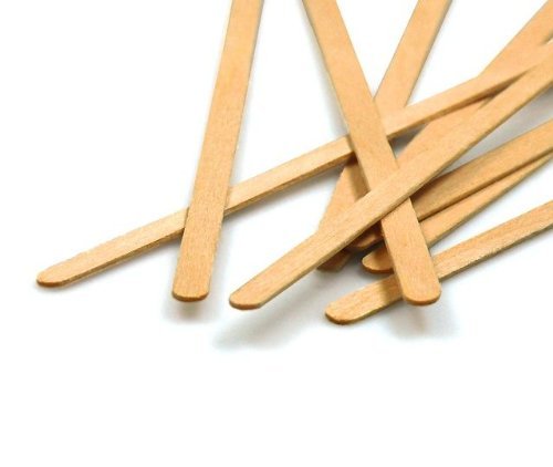 Gastro-Bedarf-Gutheil Set di 1000 bastoncini legno, 14 cm x 5 mm, Naturale