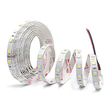 Carica l'immagine nel visualizzatore di Gallery, Arotelicht Striscia LED 24V Bianco Freddo 6000K 5M Strisce LED 300LEDs Luce 5050 senza adattatori Autoadesivo IP20 Illuminazione Interna per Cucina, Armadio, Decorazione della Stanza