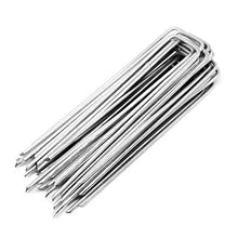 Carica l&#39;immagine nel visualizzatore di Gallery, Picchetti Telo Pacciamatura Erba Sintetica Made in Italy ZINCATI Ancoraggio...