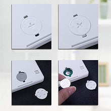 Carica l&#39;immagine nel visualizzatore di Gallery, Konesky Digitale Interno Termometro 8.1x7.1*1.0cm/3.2*2.8*0.4&quot;, Bianco - Ilgrandebazar