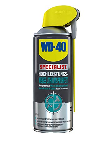 Wd-40 Specialist Grasso Bianco al Litio Spray con Doppia Posizione, 400 Ml,...