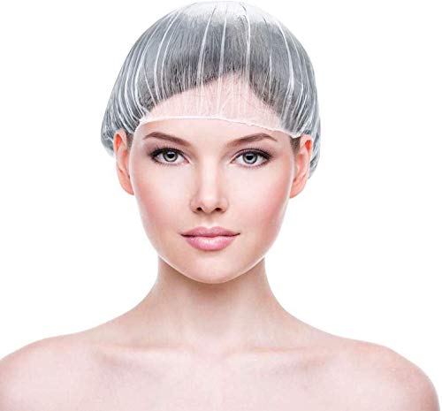 Waycreat 100 pezzi monouso doccia Cap impermeabile tappi per donne da... - Ilgrandebazar