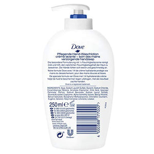 Dove - Sapone liquido, confezione dispenser, 6 pz. (6 x 250 ml)
