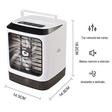 Carica l'immagine nel visualizzatore di Gallery, GOLDGE Mini Raffreddatore D'aria USB Condizionatore Portatili, Evaporativo...