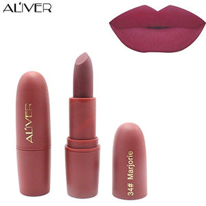 Aliver, rossetti idratanti in 6 colori, set di opachi per 6 colori 1 - Ilgrandebazar