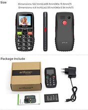 Carica l&#39;immagine nel visualizzatore di Gallery, Artfone C1 Telefono Cellulare per Anziani con Tasti Grandi, Funzione SOS,...