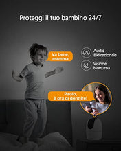 Carica l'immagine nel visualizzatore di Gallery, Imou Telecamera Wi-Fi Interno, 1080P Telecamera IP di Sorveglianza, Tracciamento del Movimento con Sirena, Baby Monitor con AI Rilevamento Umano, Audio Bidirezionale &amp; Visione Notturna, Ranger 2