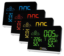 Carica l&#39;immagine nel visualizzatore di Gallery, National Geographic Multi Colour - Stazione meteorologica, Colore: Nero - Ilgrandebazar