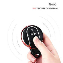 Carica l'immagine nel visualizzatore di Gallery, Heart Horse Coperchio Chiave Auto per Mini-Soft TPU Telecomando Rosso
