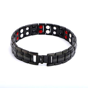 Terapia magnetica bracciali in titanio per uomo o donna sana Sleek polsino... - Ilgrandebazar