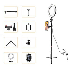 Carica l&#39;immagine nel visualizzatore di Gallery, BLOOMWIN Luce ad Anello LED, 8&quot; Ring Light Dimmerabile con Bastone Selfie...