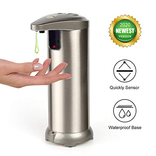 AHUIFT Dispenser Automatico di Sapone, Sapone Liquido Sensore...