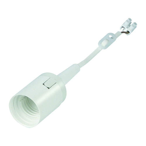 REV, Pacco di 10 portalampade  (E27) , bianco 10 pezzi, Bianco - Ilgrandebazar