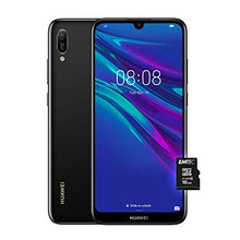 Carica l&#39;immagine nel visualizzatore di Gallery, Huawei Y6 2019 (Nero), Telefono con 32 GB, Display 6.09&quot; HD+, Black