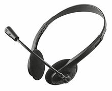 Carica l&#39;immagine nel visualizzatore di Gallery, Trust 21665 Primo Cuffie con Microfono, Nero - Ilgrandebazar