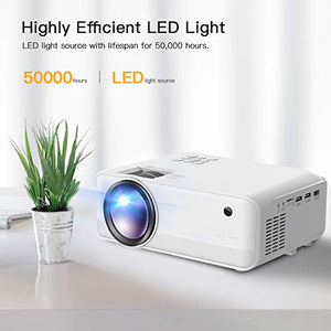 Proiettore APEMAN Portatile Videoproiettore,4500 Lumen LED Supporto 1080P... - Ilgrandebazar