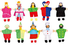 Carica l&#39;immagine nel visualizzatore di Gallery, Burattini in Legno 2951 Small Foot, per teatrini, Lavorati e Dipinti a Mano,... - Ilgrandebazar