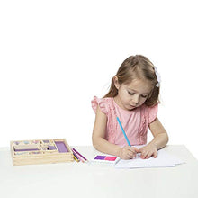 Carica l&#39;immagine nel visualizzatore di Gallery, Melissa &amp; Doug- Princesses Set di Timbri in Pricess Stamp Set, Multicolore - Ilgrandebazar