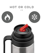 Carica l&#39;immagine nel visualizzatore di Gallery, BALIBETOV Thermo per Zucca Yerba Mate - Isolamento 1 L, Argento Becco Di