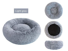 Carica l&#39;immagine nel visualizzatore di Gallery, Sunnykud Deluxe Lettino per animali 50cm in diameter, grigio chiaro