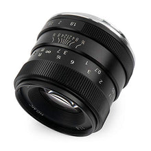 Carica l&#39;immagine nel visualizzatore di Gallery, Pergear 50mm F1.8 Manuelles objektiv Fokus-Prime-Festobjektiv für Fuji X-A1...