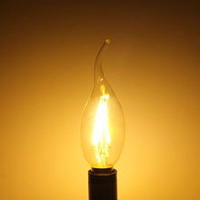 Carica l&#39;immagine nel visualizzatore di Gallery, 10-pezzi Lampadina Filamento LED Candela fiamma - Casquillo E14 - Potenza 4W... - Ilgrandebazar