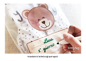Teddy Bag | 6 Bustine Corredino Neonato 100% Made in Italy | Sacchetti... - Ilgrandebazar