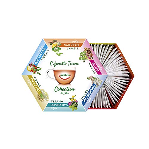 Equilibra Cofanetto Tisane, Multicolore, 0.32 Gr - Ilgrandebazar
