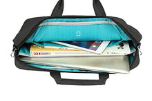 Carica l&#39;immagine nel visualizzatore di Gallery, KROSER Laptop Ventiquattrore Borsa per PC Portatile da 15,6 Nero Carbone