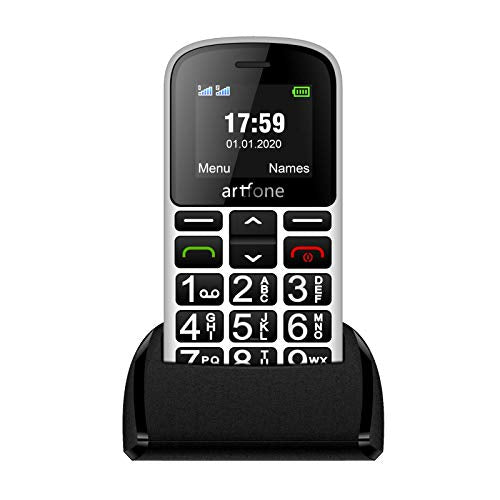 artfone CS188 Telefono Cellulare per Anziani con Tasti Grandi, 2G GSM