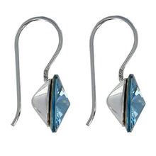 Carica l&#39;immagine nel visualizzatore di Gallery, Gioello Les Poulettes - Orecchini in Argento Adornata con Chiaro Cielo Blu - Ilgrandebazar