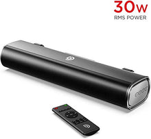 Carica l&#39;immagine nel visualizzatore di Gallery, BOMAKER Tapio I Mini Soundbar Bluetooth 5.0 Wireless, 16&#39;&#39; con Grigio argento