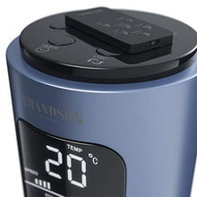 Carica l&#39;immagine nel visualizzatore di Gallery, Brandson - Ventilatore a Torre Silenzioso con Telecomando - 45 W Blu Grafite