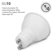 Carica l&#39;immagine nel visualizzatore di Gallery, kwmobile 6x Lampadine LED GU10 7W - 525Lumen A+ luce - non dimmerabile - Ilgrandebazar