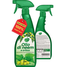 Carica l'immagine nel visualizzatore di Gallery, Gardemia Olio di Neem e Ortica per Piante 750ml Spray Azione Naturale Contro Varie Avversità Straordinarie Proprietà Naturali Macerato Ortica Giardino Alberi Multiuso Alternativa Eco ad Ampio Spettro