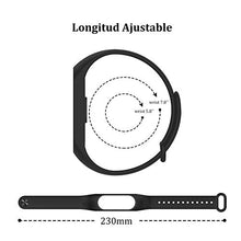 Carica l&#39;immagine nel visualizzatore di Gallery, Hianjoo Cinturino Compatibile per Xiaomi Mi Band Blu Navy, Grigio, Nero - Ilgrandebazar