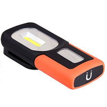 Carica l&#39;immagine nel visualizzatore di Gallery, Lampada da lavoro Ricaricabile Lampade di ispezione Torcia LED COB Arancione - Ilgrandebazar