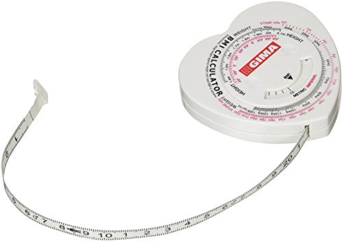 Metro a nastro con regolo calcolatore IMC (Indice di Massa Corporea) o BMI - Ilgrandebazar