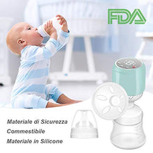 Carica l&#39;immagine nel visualizzatore di Gallery, Tiralatte Elettrico e Manuale 2 in 1 Massaggio Professionale Portatile... - Ilgrandebazar