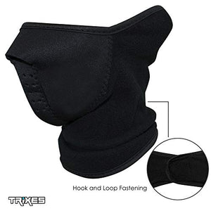 TRIXES Passamontagna a Mezza Faccia e Scaldacollo - Vello e Neoprene -... - Ilgrandebazar