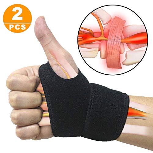 SUPRBIRD Polsiere Sportive Tutore Polso Supporto Evitare Slogature e...