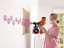 Carica l&#39;immagine nel visualizzatore di Gallery, BLACK+DECKER HVLP400C-IT Pistola a spruzzo per interni ed esterni con base... - Ilgrandebazar