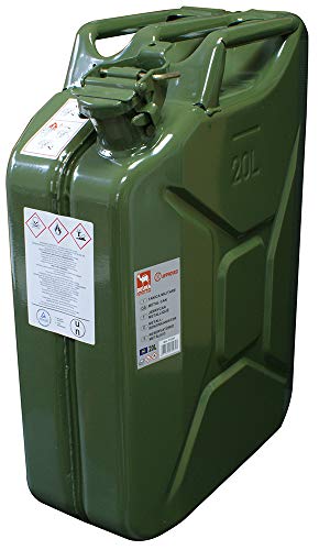 Rally 11231 - Tanica Metallo Militare Omologata, 20 lt. - Ilgrandebazar